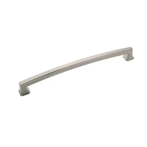 Bridges Series 8-13/16" (224 mm) Center to Center Satin Nickel Pull Bridges Series 8-13/16" (224 mm) Center to Center Satin Nickel Pull