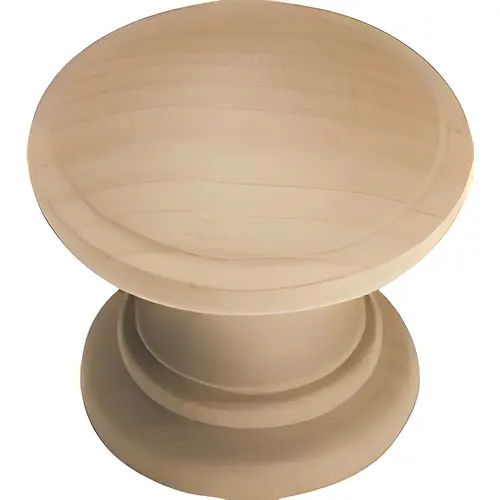 Natural Woodcraft Series Unfinished Wood 1-1/4" (32 mm) Diameter Knob