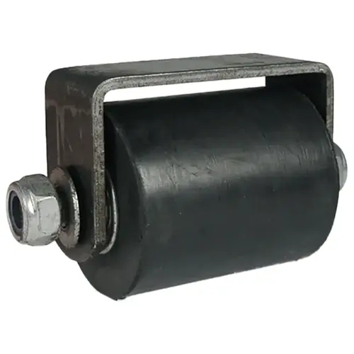 ROLLER,2.31"X3", W/BOLT V-GROOVE,RUBBER