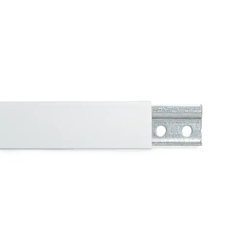 Cover for Hanging Rail w/Safety Lock, 93" Length White Color