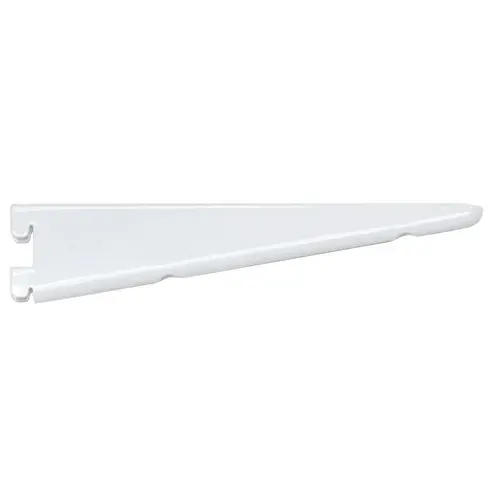 11.2" PRO Value Premier Heavy-Duty Double Slot Shelf Bracket, White Finish 10/Box 11.2" PRO Value Premier Heavy-Duty Double Slot Shelf Bracket, White Finish 10/Box