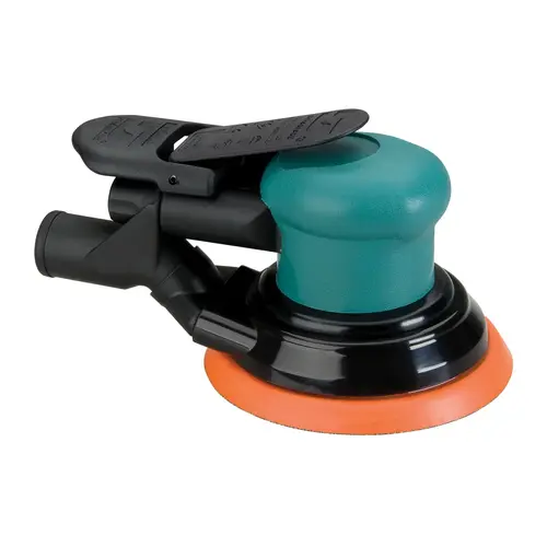 Dynorbital-Spirit Random Orbit Sander Air with 5" Round Hook and Loop Pad, Vacuum