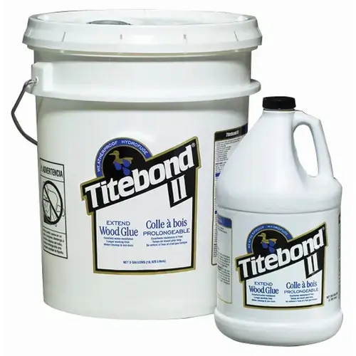 TITEBOND II EXTEND WOOD GLUE 5 GAL PAIL Off White TITEBOND II EXTEND WOOD GLUE 5 GAL PAIL Off White