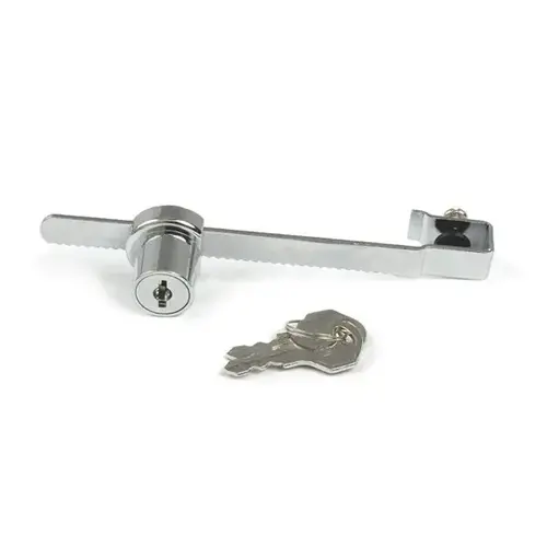 Selby Removable Sliding Glass Door Lock Bright Chrome