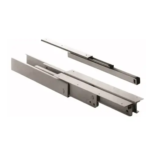 Undermount 450 lb Ball Bearing Slides Full Extension Pantry Pull-Out Slides White 30" Length - 1 Set