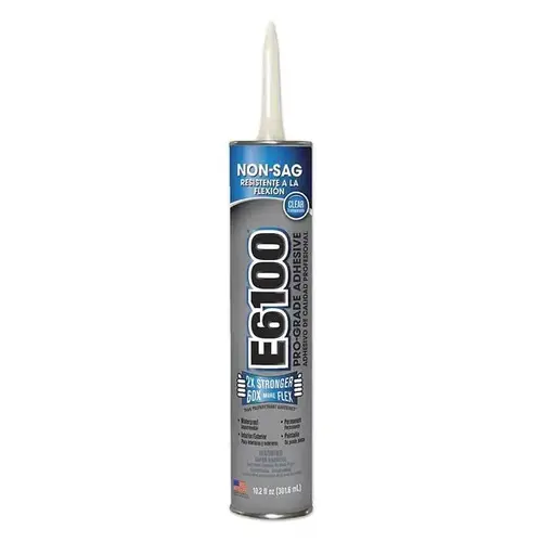 E6100 ADHESIVE 10.2OZ CLEAR - pack of 12