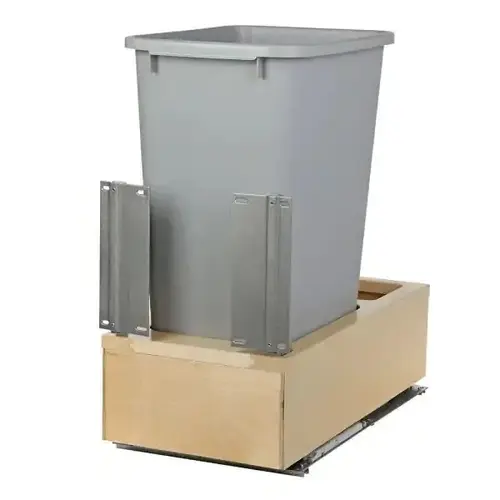 SFT CLSE SGL SLVR 35QT WOOD TRSH PLL-OUT Platinum SFT CLSE SGL SLVR 35QT WOOD TRSH PLL-OUT Platinum