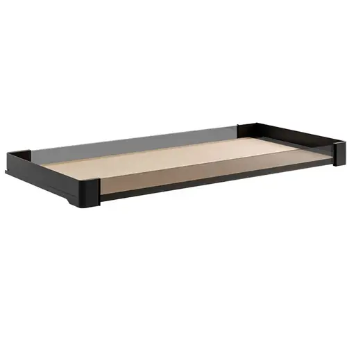 Kessebohmer CONERO 18"W x 18.70"D x 2.83"H Powder Black Closet Drawer Kit