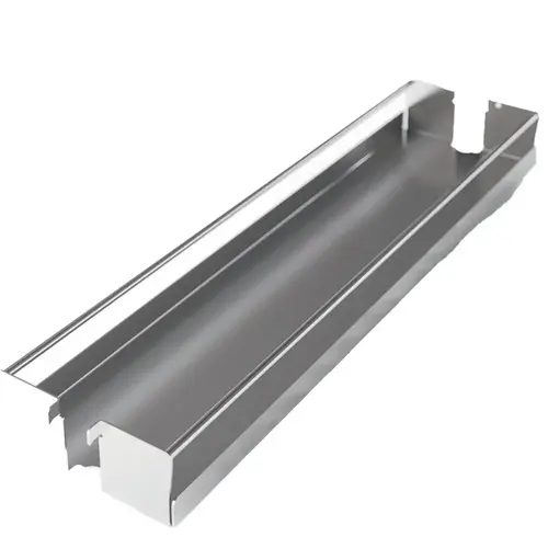 Kessebohmer Dispensa Silver 7-1/2" 2-Shelf Base Cabinet Pullout Organizer with Soft-Close Slides