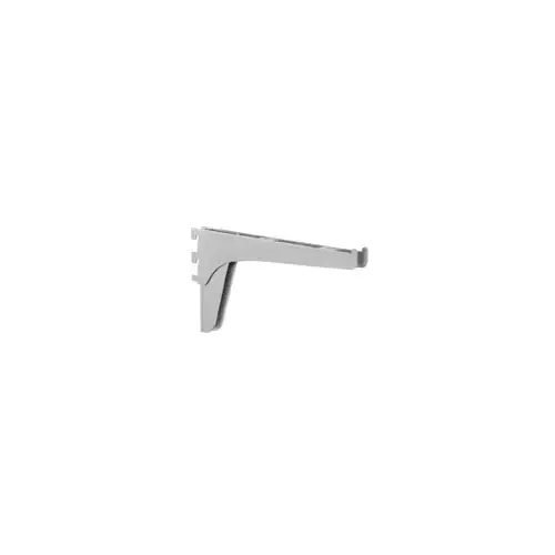 10" KV185 Heavy-Duty Double Slot Shelf Bracket, White Finish 10" KV185 Heavy-Duty Double Slot Shelf Bracket, White Finish