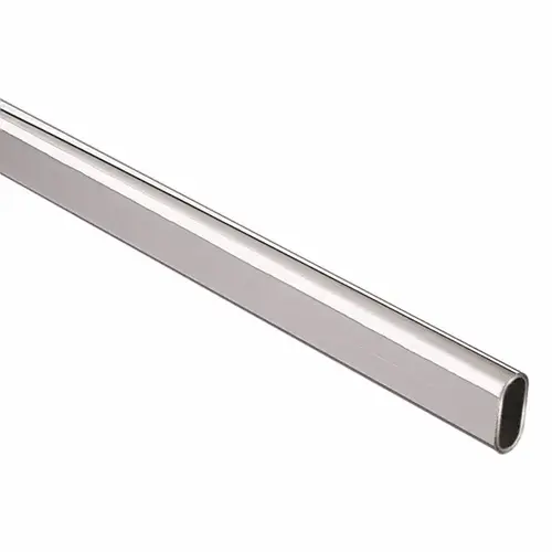 8 ft HEAVY OVAL TUBING Chrome 8 ft HEAVY OVAL TUBING Chrome