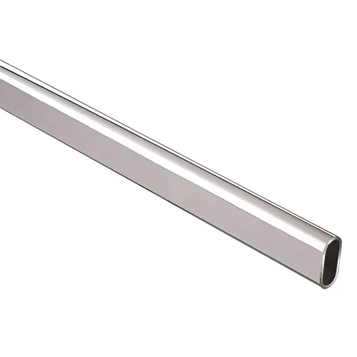 8 ft HEAVY OVAL TUBING Chrome