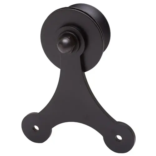 Barn Door Hardware Accessory Atlantis Series Hanger, Face Mount, Strap Triangle Style, Oil Rubbed Bronze Barn Door Hardware Accessory Atlantis Series Hanger, Face Mount, Strap Triangle Style, Oil Rubbed Bronze