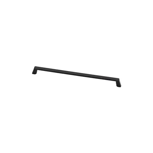 Soft Modern Series Flat Black 12" (305 mm) Center to Center Appliance Pull Soft Modern Series Flat Black 12" (305 mm) Center to Center Appliance Pull