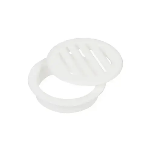 3" Air Vent Grommet Cap Set for 2-1/2" Hole, White 3" Air Vent Grommet Cap Set for 2-1/2" Hole, White