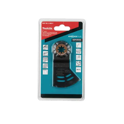 StarlockPlus Oscillating Multi-Tool 2-in-1 Plunge/Saw Carbide Coated Rim 40 Grit Grout/Abrasive Blade