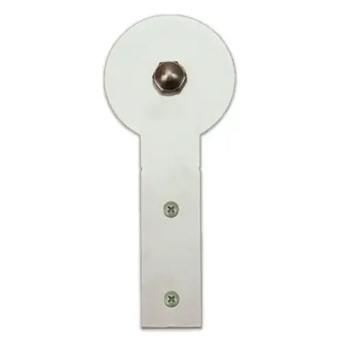 STRAP W/ROLLER ROUND STICK SATIN NICKEL