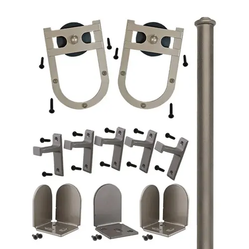 6 Foot Rolling Door Hardware Kits Rolling Door Horseshoe Hardware Kit, Oil Rubbed Bronze 6 Foot Rolling Door Hardware Kits Rolling Door Horseshoe Hardware Kit, Oil Rubbed Bronze