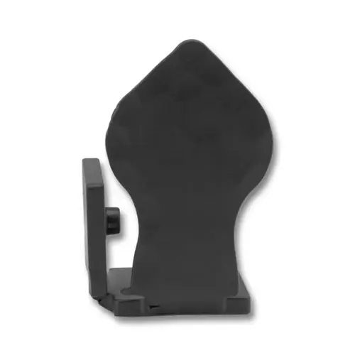 Left Stop Spade Style for Rolling Barn Doors, Black Left Stop Spade Style for Rolling Barn Doors, Black