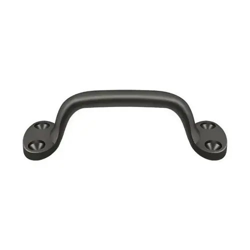 6" SOLID BRASS PULL, OIL RUBBED BRONZE 6" SOLID BRASS PULL, OIL RUBBED BRONZE