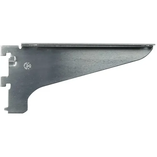 Extra Heavy Duty Shelf Brackets Single Slotted Flanged Brackets Brillatone (Zinc)