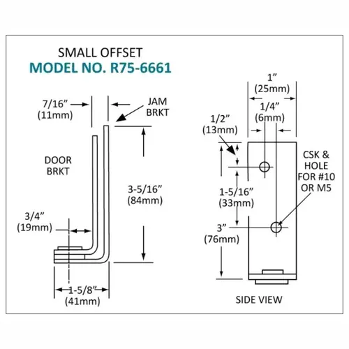 Pivot Hinges Trash Can Hinges Dull Chrome