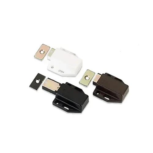 Sugatsune Magnetic Touch Latch, 1-3/4" Length, Black Finish, Plastic (ABS) Material Sugatsune Magnetic Touch Latch, 1-3/4" Length, Black Finish, Plastic (ABS) Material
