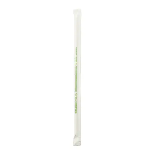 STRAW WRAPPED COMPOSTABLE CORN STARCH STRAW WRAPPED COMPOSTABLE CORN STARCH