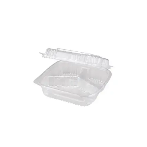 CLAMSHELL CONTAINER HINGED COMPOSTABLE CLAMSHELL CONTAINER HINGED COMPOSTABLE