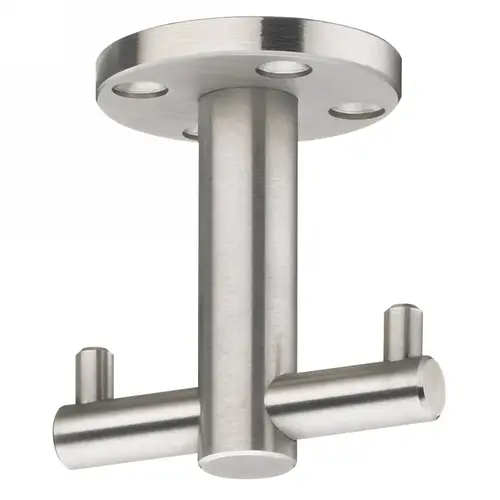 3796 Swiveling Under-Mount Hooks, Stainless Steel 2-3/8" Dia., Stainless Steel Grade 303