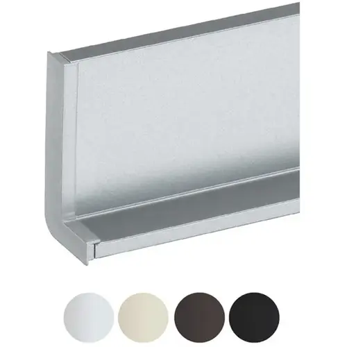 Schwinn 6K376 Series 2-1/4 in (57 mm) Long Silver L Cap Right