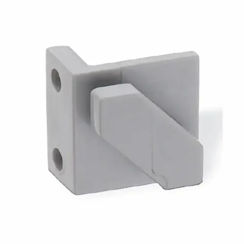 Schwinn 6K136 Series 5/8 in (16 mm) Center to Center Light Gray Corner Bracket Schwinn 6K136 Series 5/8 in (16 mm) Center to Center Light Gray Corner Bracket