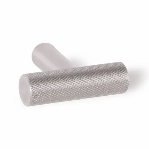 Schwinn 3998 Series 1-9/16 in (40 mm) L x 1/2 in (12.5 mm) W Knurled Stainless Steel Knob Schwinn 3998 Series 1-9/16 in (40 mm) L x 1/2 in (12.5 mm) W Knurled Stainless Steel Knob