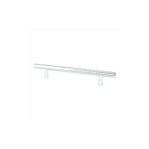 Bar Pull 5-1/16" (128 mm) Center to Center Polished Chrome Pull Bar Pull 5-1/16" (128 mm) Center to Center Polished Chrome Pull