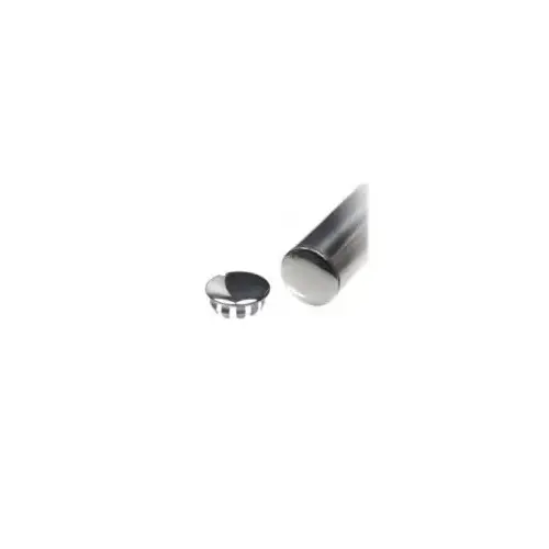 1-5/16" Diameter End Cap, Polished Chrome Finish 1-5/16" Diameter End Cap, Polished Chrome Finish