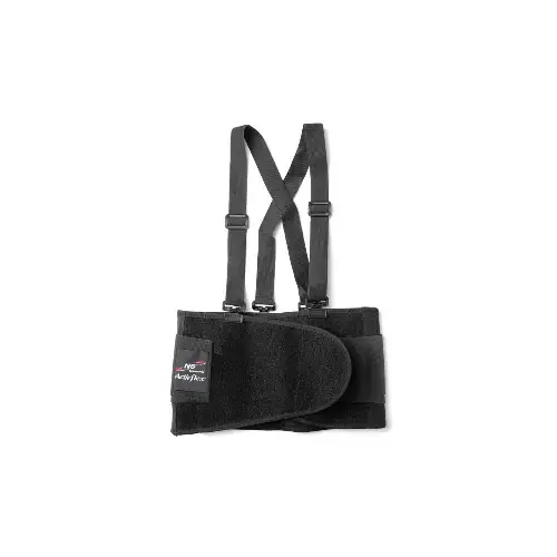 Activflex Economical 1-1/4" Back Support, 38" - 47" Large Black