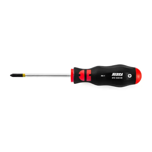 Zebra Phillips Head Screwdriver, Round Blade, PH 4