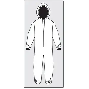 Wurth 0931285669961 1 COVERALL HEAVY DUTY DISP 4X LARGE White