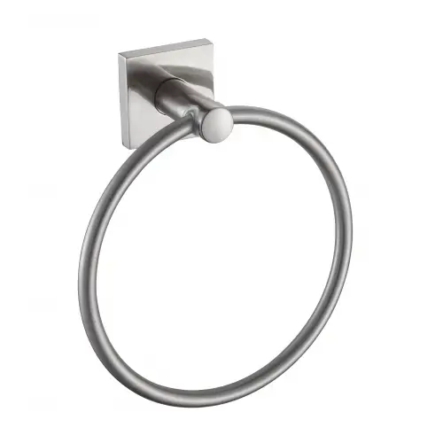 Avalon - Towel Ring - Satin Nickel