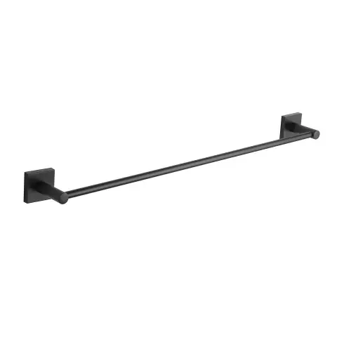 Avalon - Single Towel Bar - 24" - Matte Black