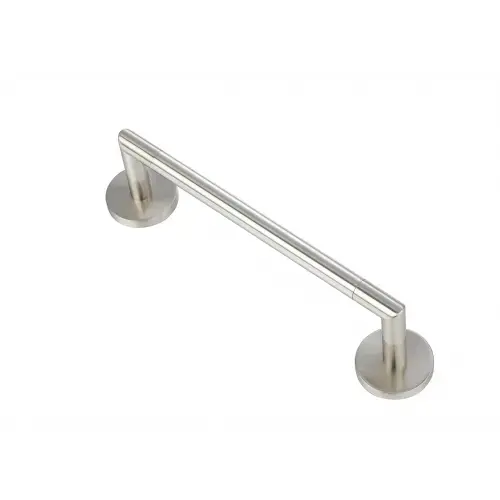 Arcadia - Single Towel Bar - 9" - Satin Nickel