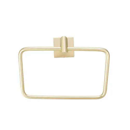 Rapture - Towel Ring - Satin Brass
