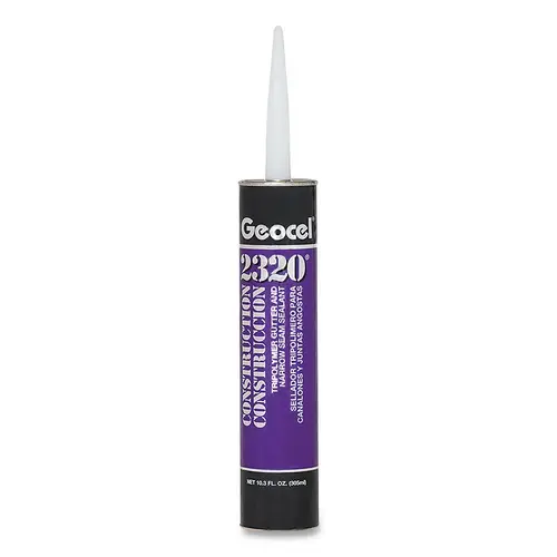 2320 and 2321 Construction Tripolymer Gutter and Narrow Seam Sealant, 5 oz, Squeeze Tube, Alum Gray - pack of 24 2320 and 2321 Construction Tripolymer Gutter and Narrow Seam Sealant, 5 oz, Squeeze Tube, Alum Gray - pack of 24