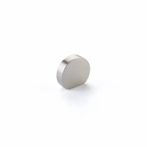 1" Cafe Modern Oval Cabinet Knob with 7/8" Center to Center Brushed Nickel Finish 1" Cafe Modern Oval Cabinet Knob with 7/8" Center to Center Brushed Nickel Finish