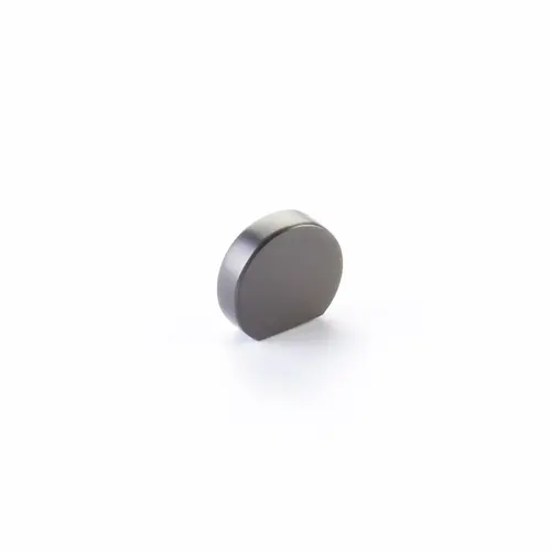 1" Cafe Modern Oval Cabinet Knob with 7/8" Center to Center Gun Metal Finish 1" Cafe Modern Oval Cabinet Knob with 7/8" Center to Center Gun Metal Finish