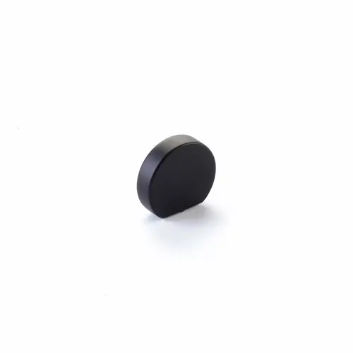 1" Cafe Modern Oval Cabinet Knob with 7/8" Center to Center Matte Black Finish 1" Cafe Modern Oval Cabinet Knob with 7/8" Center to Center Matte Black Finish