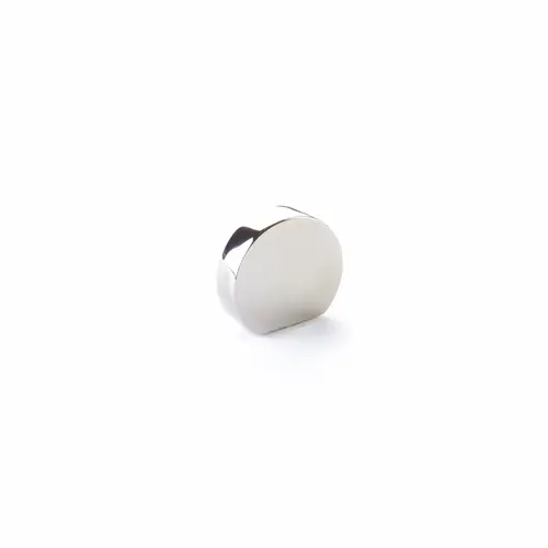 1" Cafe Modern Oval Cabinet Knob with 7/8" Center to Center Polished Nickel Finish 1" Cafe Modern Oval Cabinet Knob with 7/8" Center to Center Polished Nickel Finish