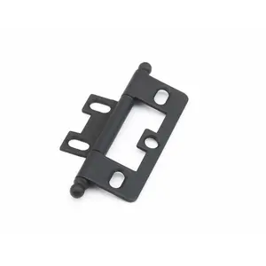 Schaub 1100B-DBZ Ball Tip Non-Mortise Cabinet Hinge Distressed Bronze Finish