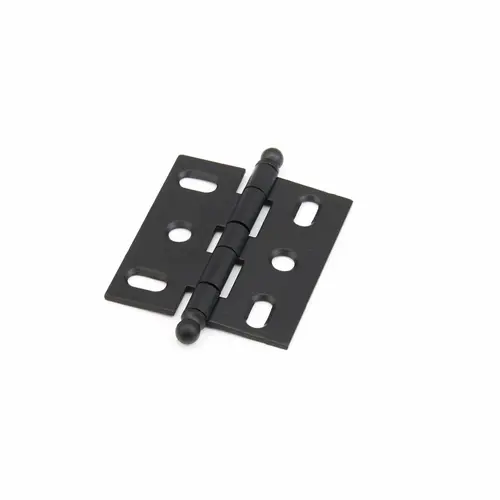 Ball Tip Mortise Cabinet Hinge Black Finish