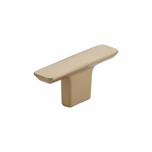 2-3/8" Suave Cabinet T Knob Gold Rande Finish 2-3/8" Suave Cabinet T Knob Gold Rande Finish